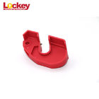 Red Brady Breaker Lockout Devices 10mm Shackle Diameter For Lazy Screw